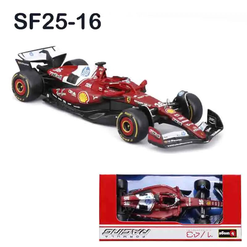 Bburago 1: 43 McLaren 2024 MCL38 Miami GP Formula Racing Alloy Car Model Toy