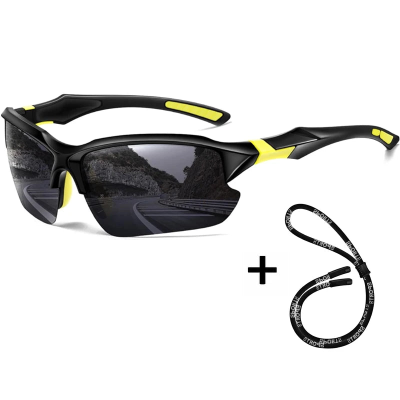 Fashion Sports Polarized Sunglasses for Men Women Cycling Running Fishing Sun Glasses Lightweight Outdoor Goggles