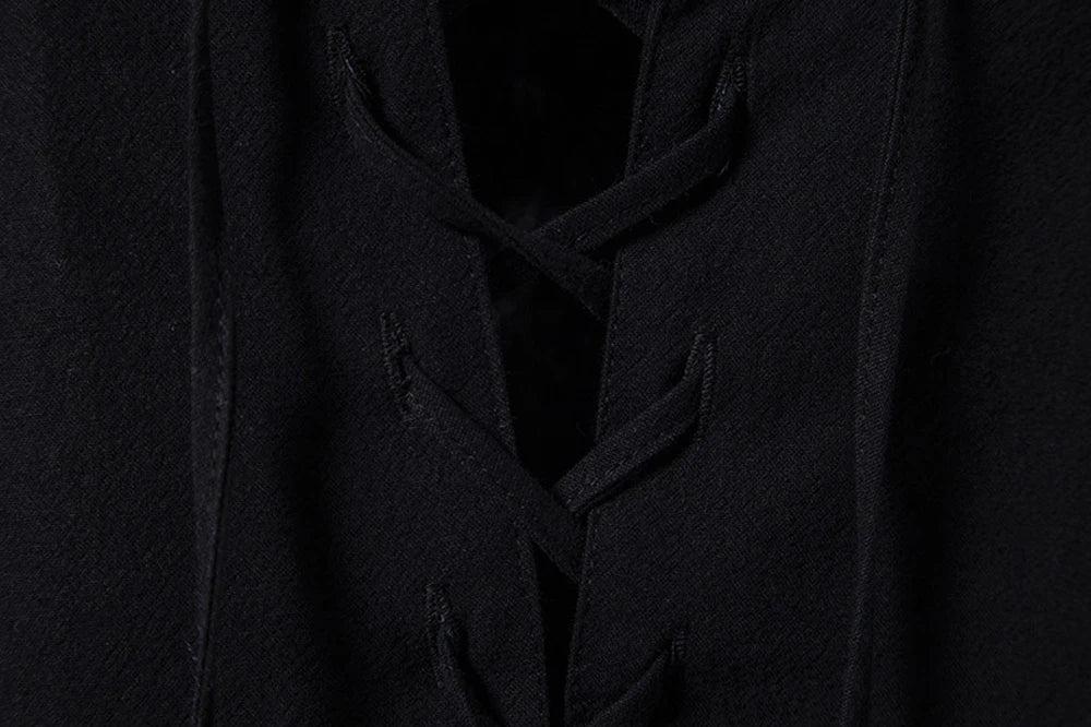 New Men's Casual Blouse Cotton Linen Shirt Tops Long Sleeve Tee Shirt Spring Autumn Slanted Placket Vintage Yoga Shirts