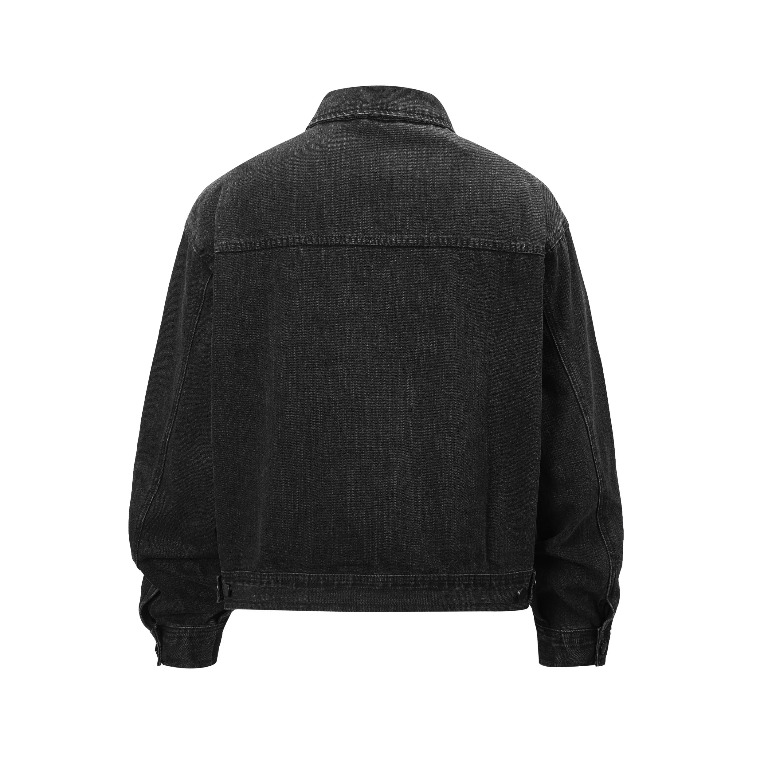 Yao Fashion Luxury Brand High Quality 1:1 Coat Casual Streetwear Vintage Cleanfit All-match Unisex Denim Denim Jacket For Men