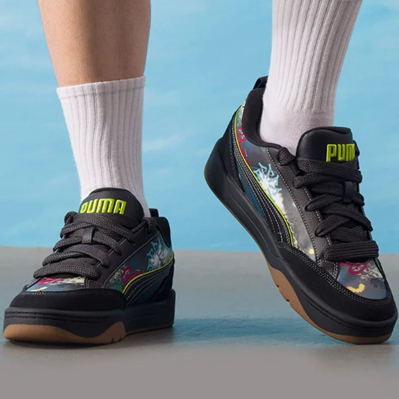 PUMA Unisex 2026 Summer New Low-Top Chunky Bread Sneakers Casual Sports Skate Shoes 406664-01