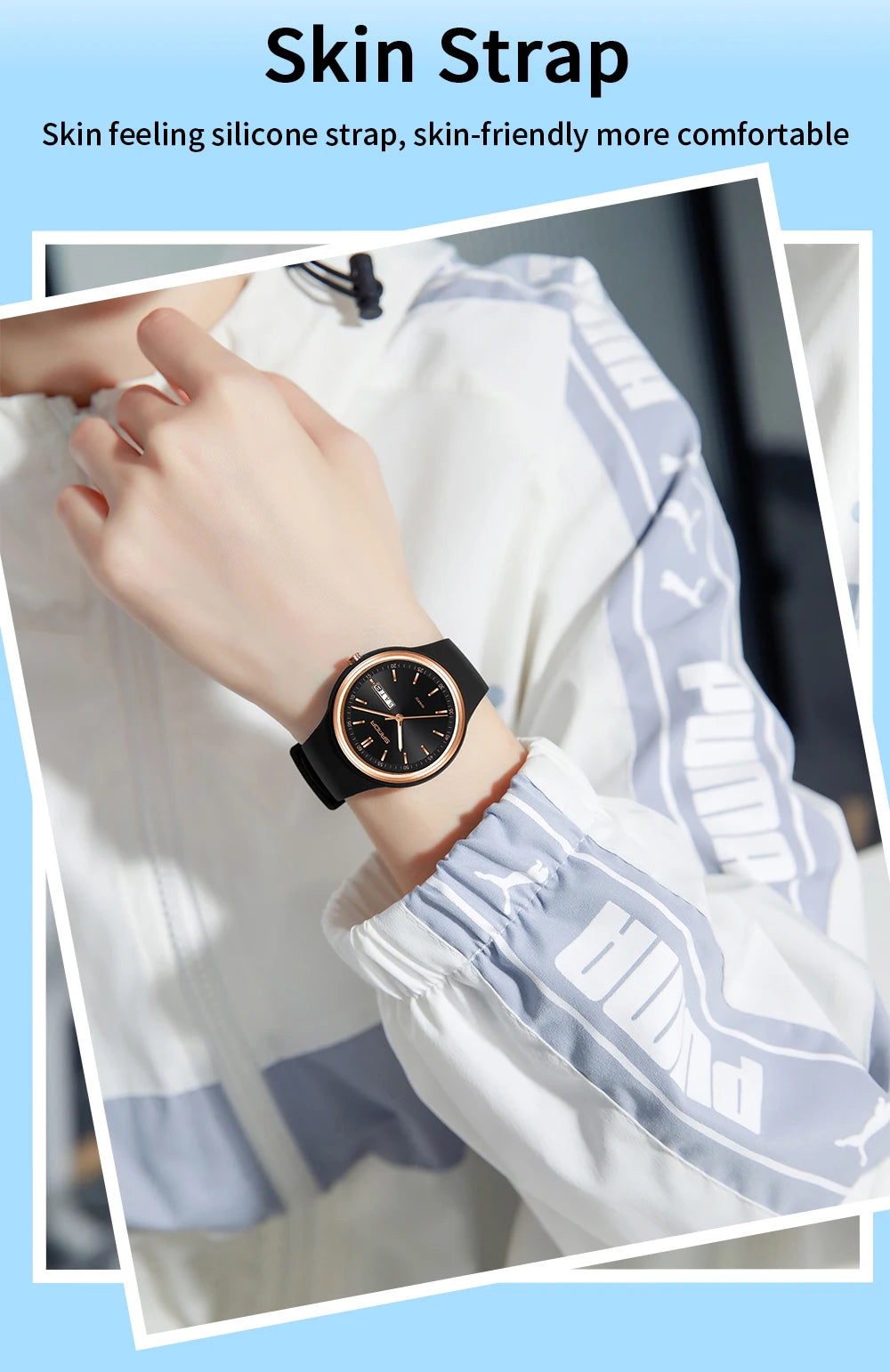 SANDA Top 6213 Male and Female Student Watches Casual Simple Dual Calendar Fashion Male and Female Student Quartz Watches 2025