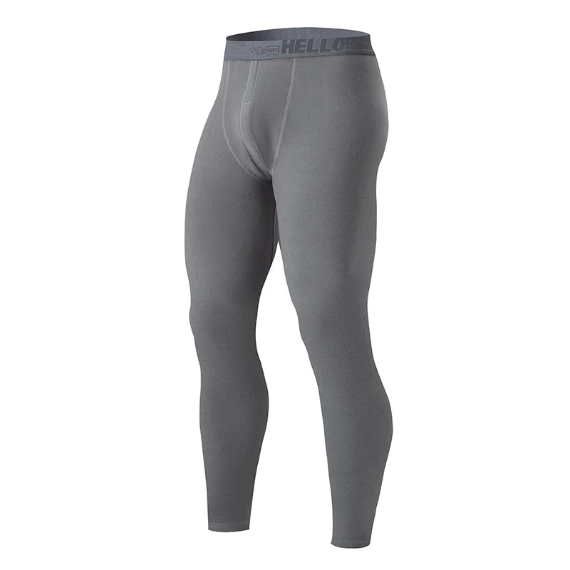 1/2/4-Piece Men's Long-sleeved Trousers In Autumn And Winter Thermal Underwear Casual Joker Sports Fitness Solid Color Suit