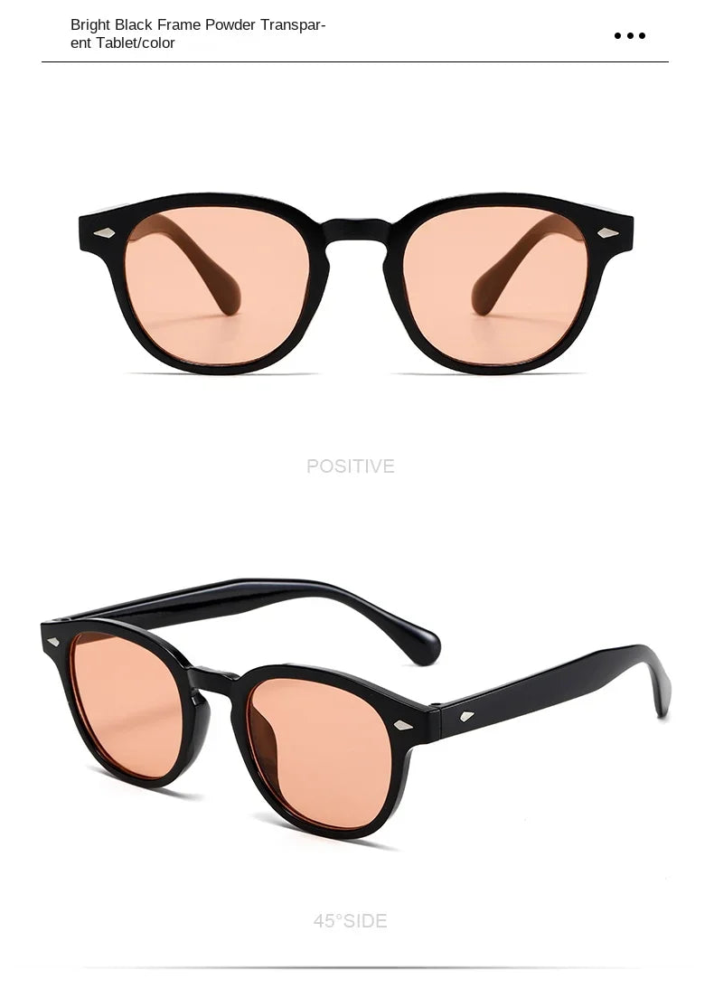 New Vintage Rectangle Sunglasses Men Women Luxury Brand Designer Square Sun Glasses Fashion Men Sun Glasses Oculus Christmas