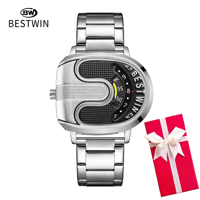 Luxury Original Men Watches Sports Golden Quartz Gold Men's Wrist Watches Steel Waterproof Watches for Mens Relogio Masculino