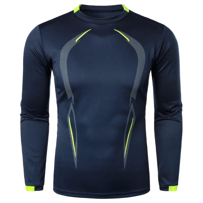 New Men's Sports Training Long Sleeve Quick-dry T-shirt Fitness Lightweight Streetwear Breathable Oversized T Shirts for Men