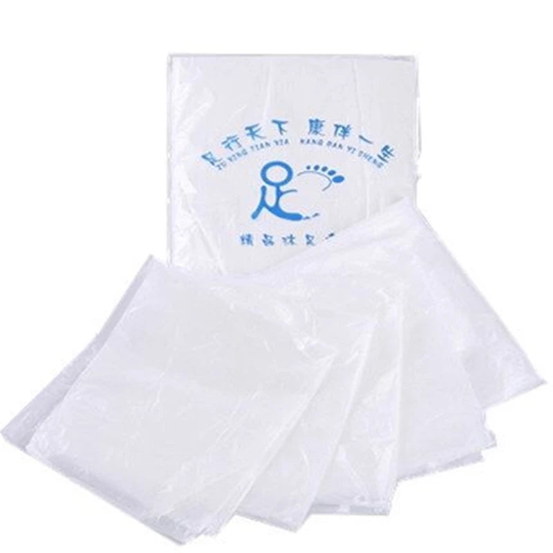 90pcs Environmentally Disposable Foot Tub Liners Bath Basin Bags for Feet Pedicure Foot Detox SPA Heat Preservation Accessories