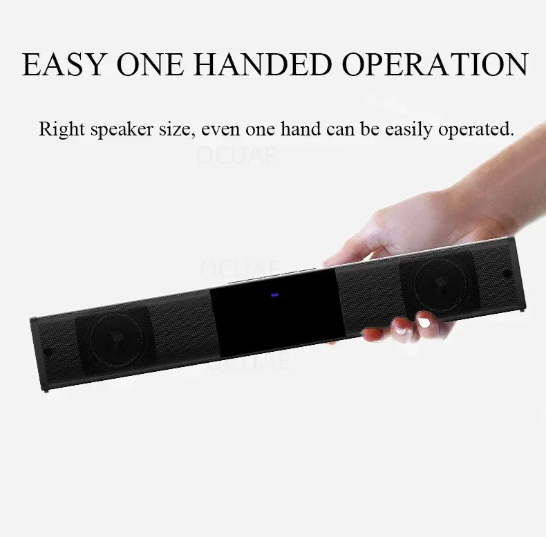 Portable Super Powerful Sound Bar Wireless Bluetooth Speaker Surround Stereo Home TV Sound Box Subwoofer FM Radio Caixa De Som