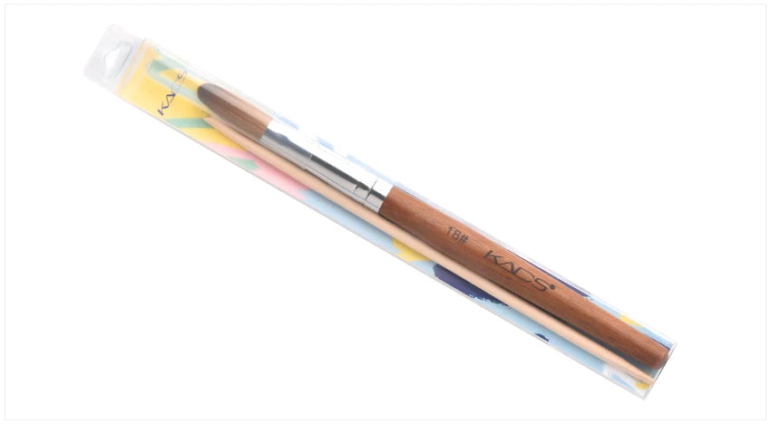 Pincel Profesional para Uñas Acrílicas KADS – Kolinsky Sable UV Gel