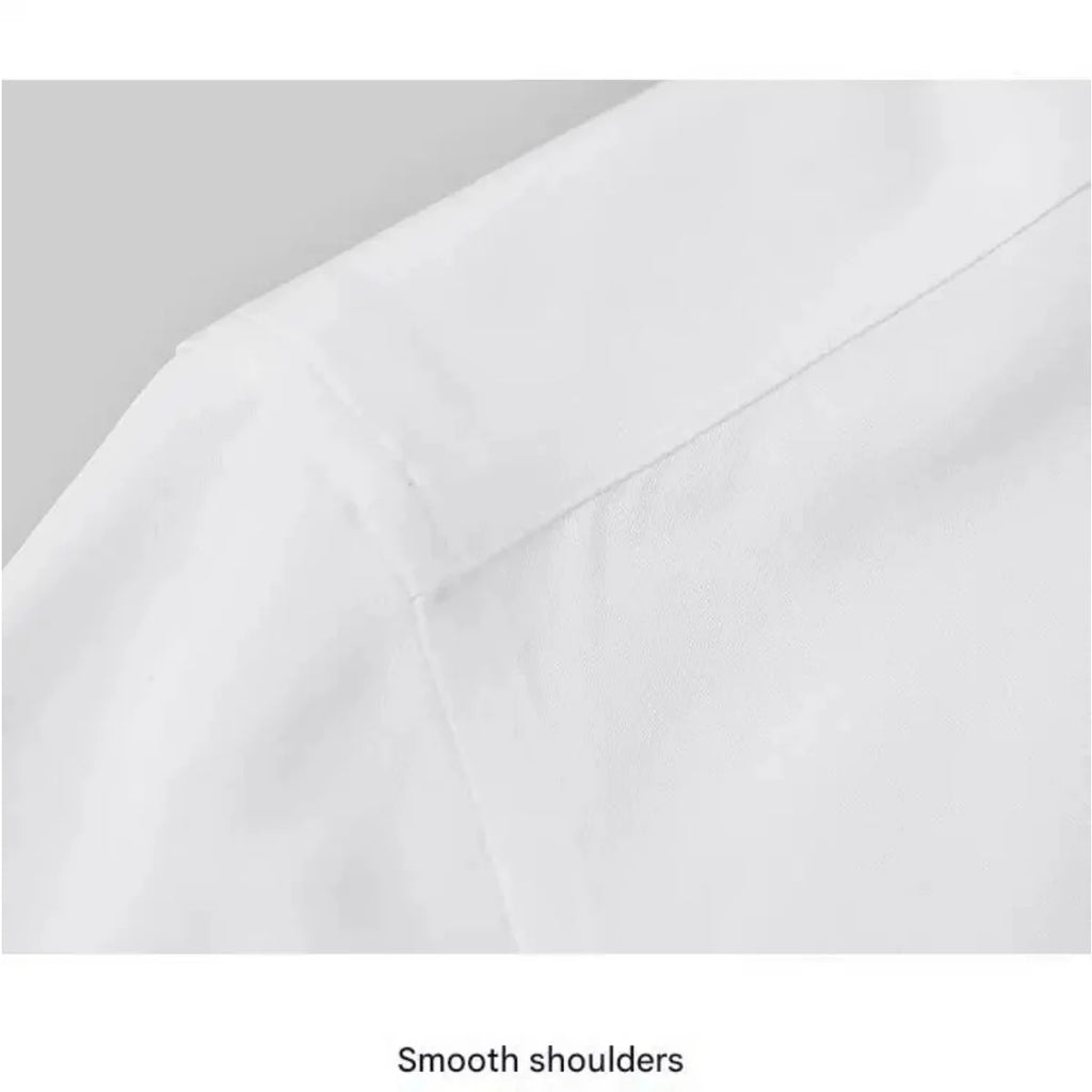 Men's Trendy Geometric 3D Line Print Long-Sleeved Shirt Men's Button up Shirt Casual Fashion Male White Shirt Lapel Shirt Tops