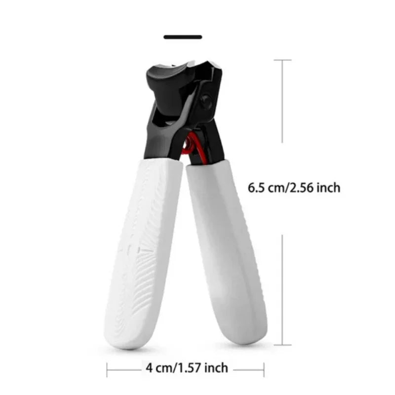 Thick Nail Clippers Set Splash Resistant False Nails Cutter Professional Nail Plier Pedicure Tools for Nail Tip Manicure Tools