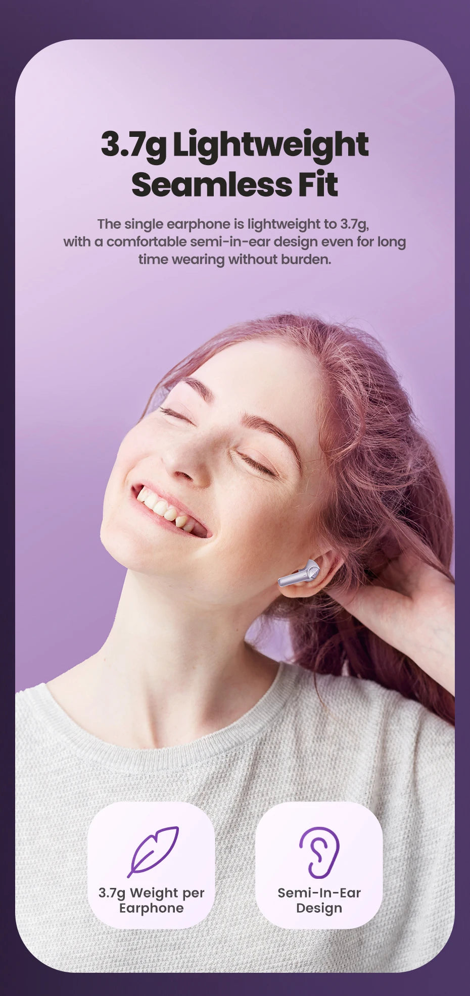 Toocki ENC TWS Earphones Wireless Bluetooth 5.3 HiFi Headphone Noise Canceling Toucn Contro Touch Control In Ear Sport Earbuds