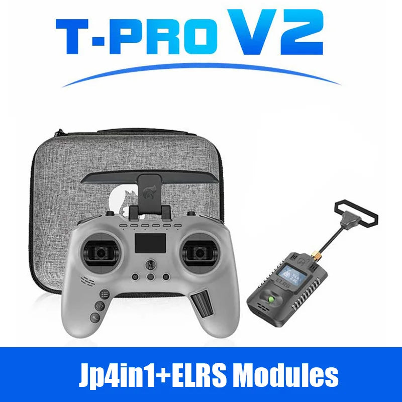 Jumper T-Pro V2 ELRS 1000mW 30dBm JP4IN1 ELRS ExpressLRS Radio Control for Hall Gimbals Drones Airplane Multi-Protocol Flysky