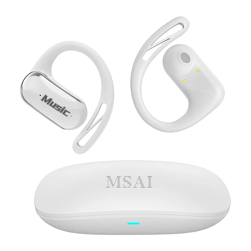 138 Language Translator Earbuds AI Translation Real Time Translating Earbuds Open Ear with 90H Playtime for Travel Business