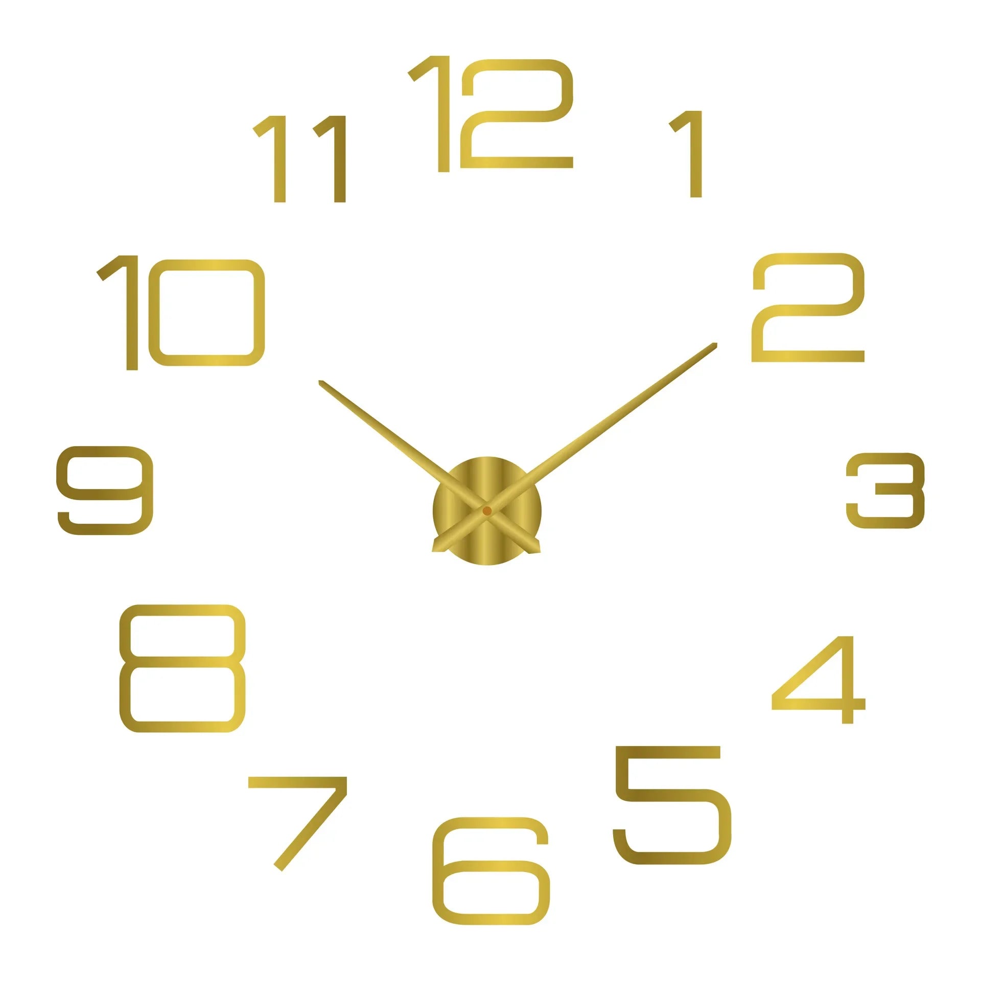 New Modern Design Large Wall Clock 3D DIY Quartz Clocks Fashion Watches Acrylic Mirror Stickers Living Room Home Decor Horloge
