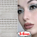 180pcs Metal Fake Nose Ring Stickers Non Piercied Lip Nails Ear Stud for Women Men Pack Fake Eyebrow Lip Piercing Body Jewelry