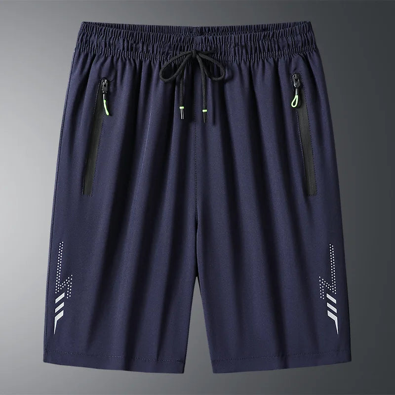 3XL Quick Dry Jogging Fitness Shorts for Men Summer Sports Breathable Thin Beach Short Pants Lightweight Running Bottoms
