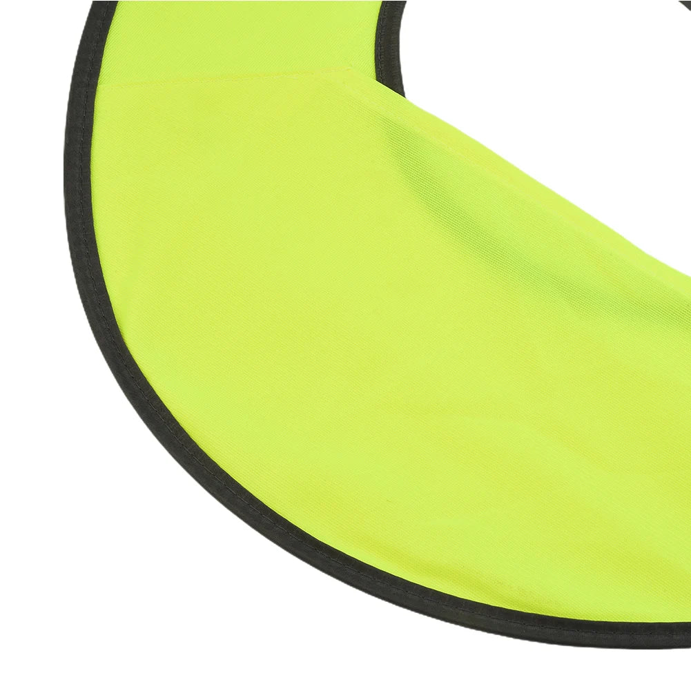 Outdoor Safety Hat Neck Shield Cover Sun Shade High Visibility Reflective Strip Workplace Safety Supplies For Construction Site