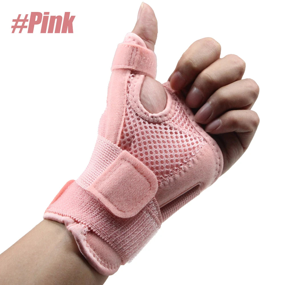 1Pcs Reversible Thumb&Wrist Stabilizer Splint for BlackBerry Thumb,Trigger Finger, Pain Relief, Arthritis,Tendonitis, Sprained
