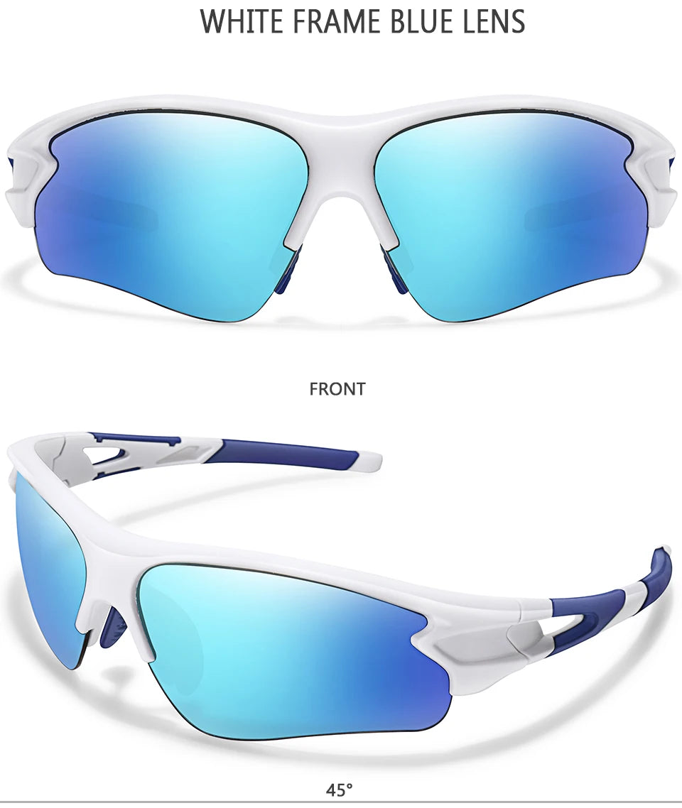 Brand Fashion Women Men Sunglasses Outdoor Sports Fishing Cycling Running Driving Eyewear Women Fashion Goggles Comfortable Nose