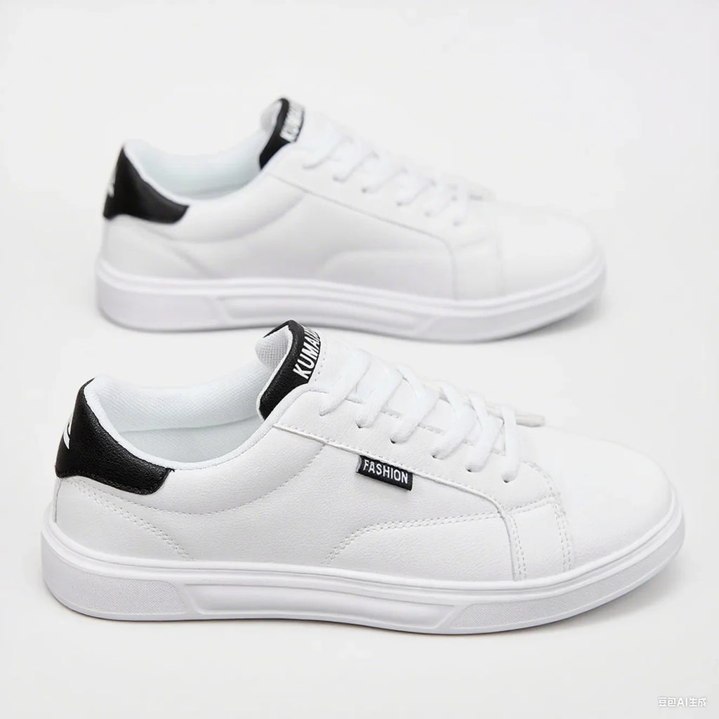 White Leather Sneakers – Comfortable Casual Shoes for Men & Women
