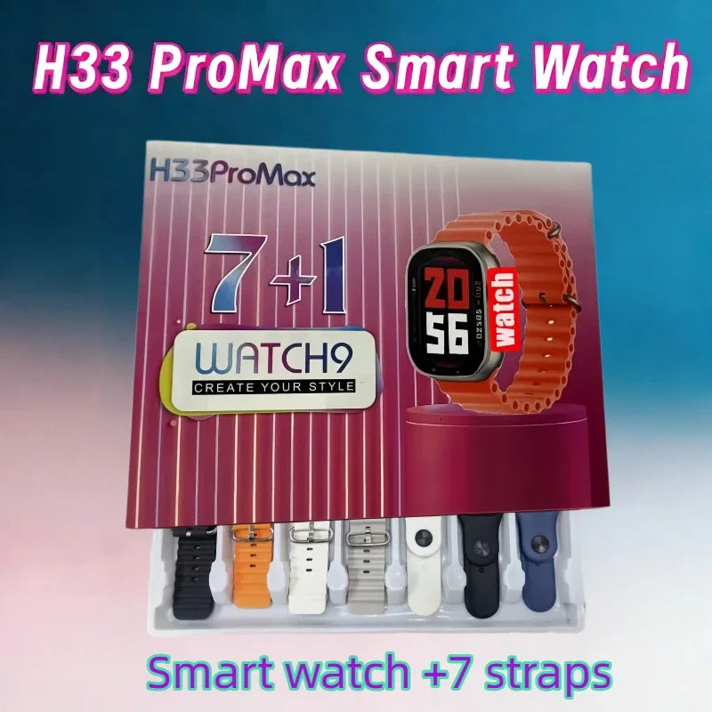7 in 1 strap watch DT900 Support Music Wireless charging Bluetooth Calling Health& Fitness Tra Sports smart watch men and women