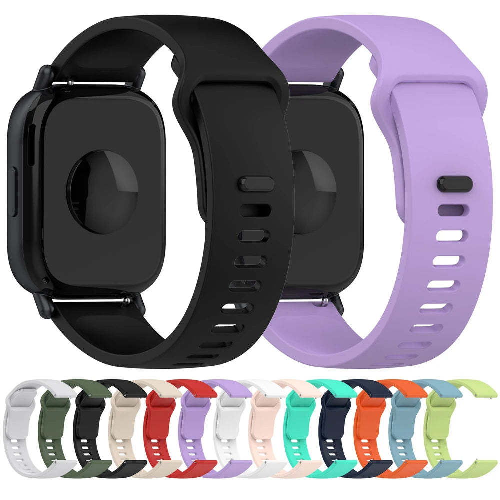 2pecs Watches Strap 22mm For Redmi Watch 5 Active/Lite Soft Silicone Band Sports Wristband For Xiaomi Watch 2 Pro/S4 S1 Bracelet