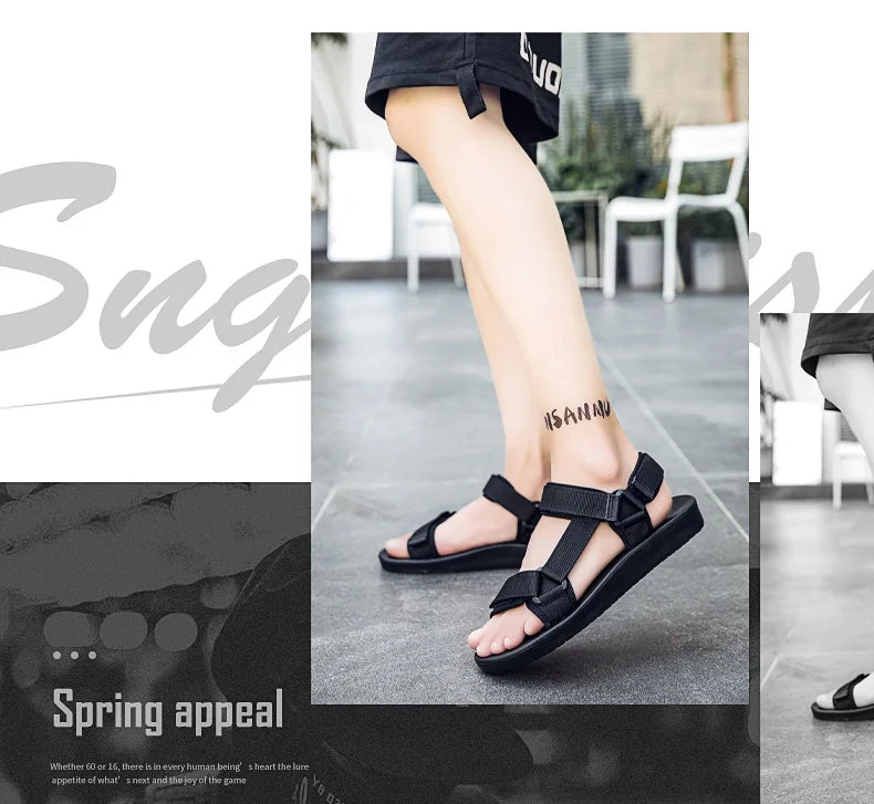 Men Sandals EVA Light Soft 2024 New Summer Casual Shoes Men Water Shoes Beach Sandals Men Couple Shoes Slippers Women Sandals