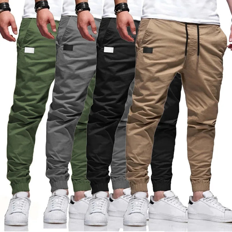 Men's Casual Jogger Sweatpants – Cargo Harem Style