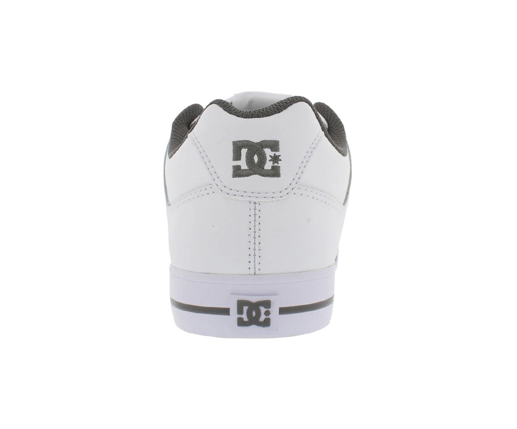 Dc Pure Skateboard Mens Shoes Size 10, Color: White