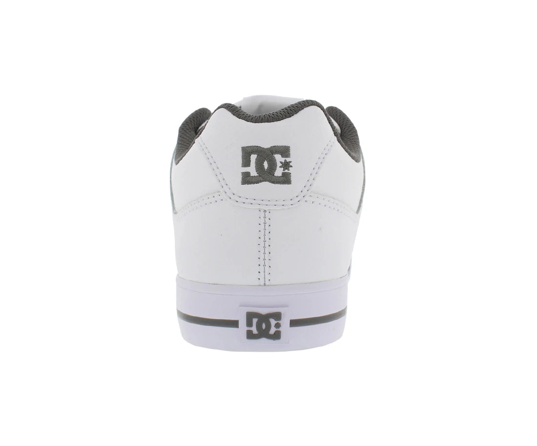 Dc Pure Skateboard Mens Shoes Size 10, Color: White