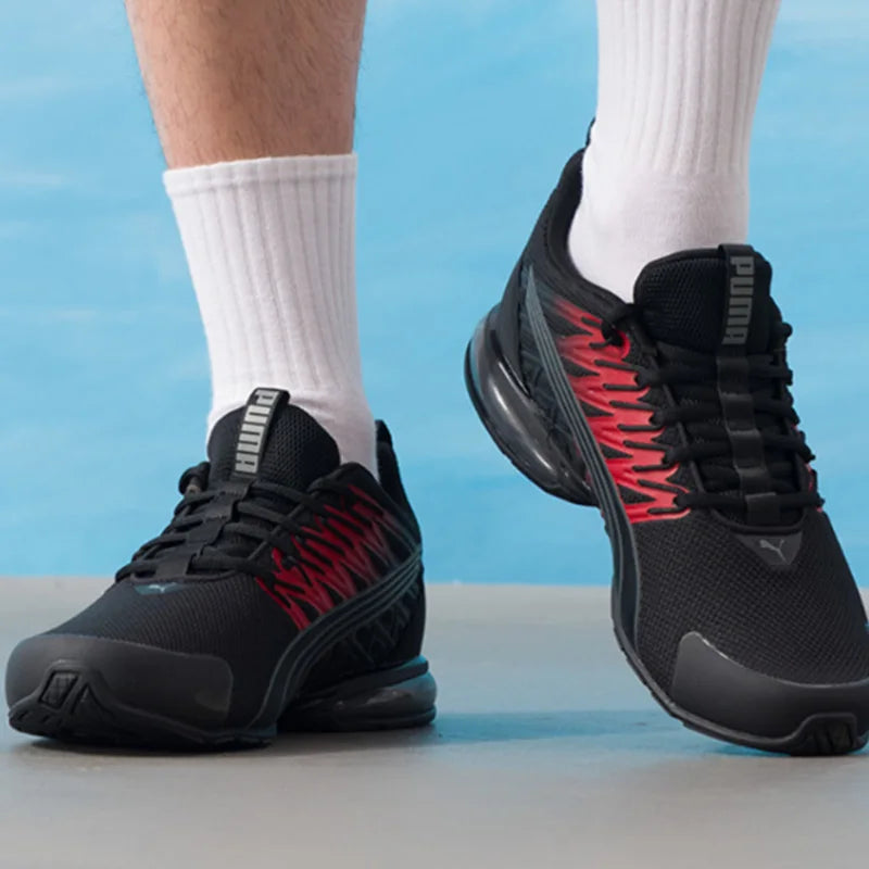 Puma Men Mid Top Running Shoes Comfortable Lightweight Breathable Non Slip Sneakers 379601-39