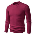 new Mens Crew Neck Sweaters Long Sleeve Lightweight Knit Dress Pullover Sweaters Casual outwear Twist Patterned Cable Sweaters