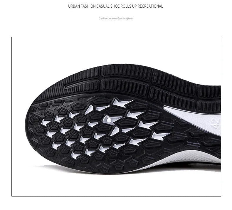 Men Walking Shoes Knit Mesh Breathable Sneakers Lightweight Sneakers Slip-on Mens Casual Shoes Fashion Comfort