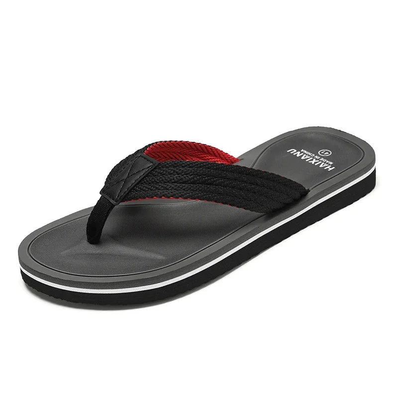 New Sandals Shoes Men Summer Men Flip Flops High Quality Beach Sandals Anti-slip Zapatos Hombre Casual Shoes 2025 Man Slippers