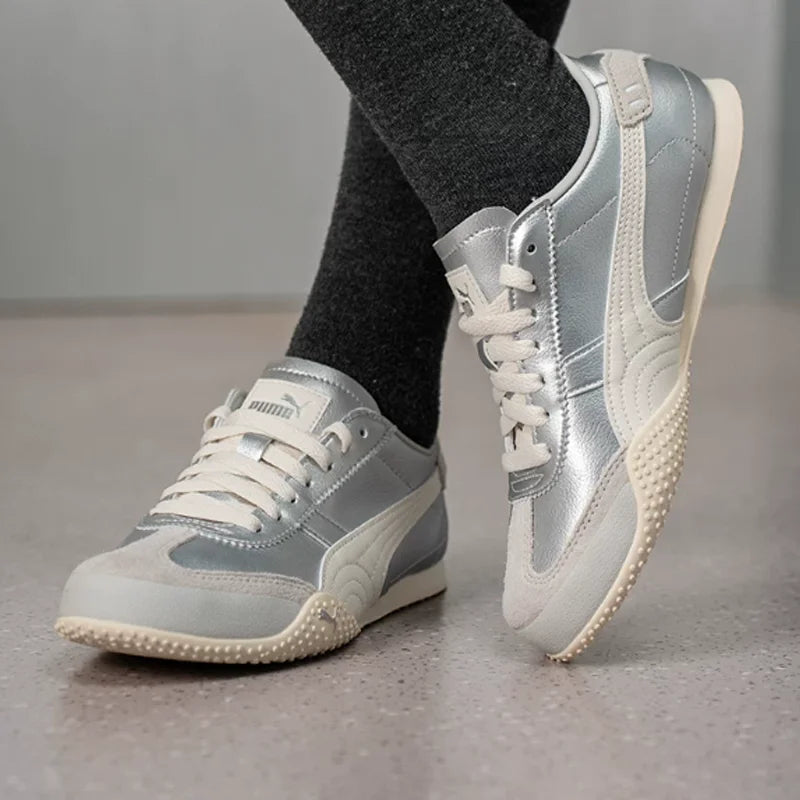 PUMA Women's 2026 Spring New Bella Retro T-Toe Thin Sole Sports Casual Sneakers 405256-08