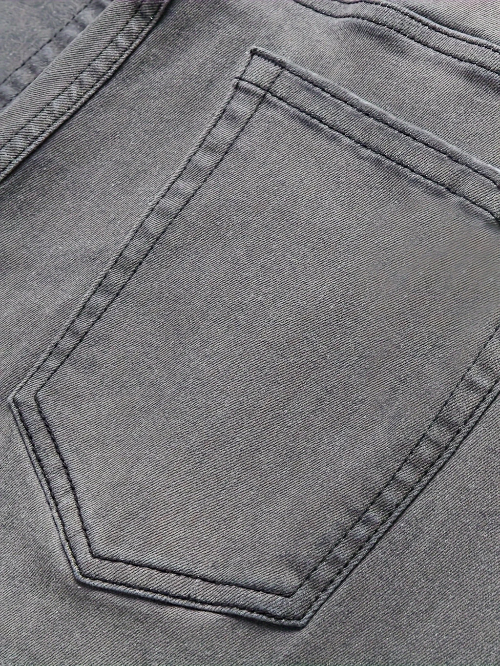 Men's Distressed Grey Jeans | Street Style Slim - Fit Ripped Denim Pants | Trendy Casual Trousers for Daily & Hip - Hop Looks