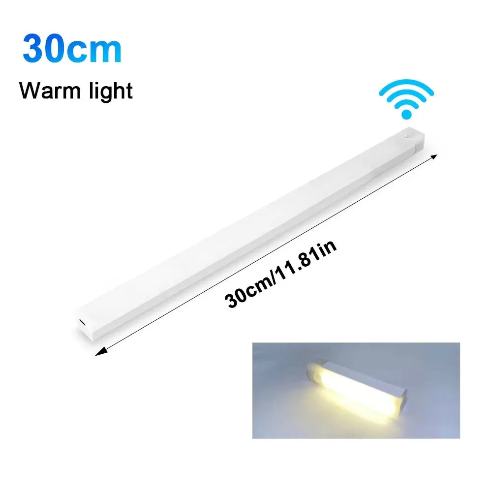 LED Car Sensor Light 10/20/30CM Automatic Induction Light Type-c Rechargeable Smart Lighting Magnetic Maual/Sensing Mode Lamp