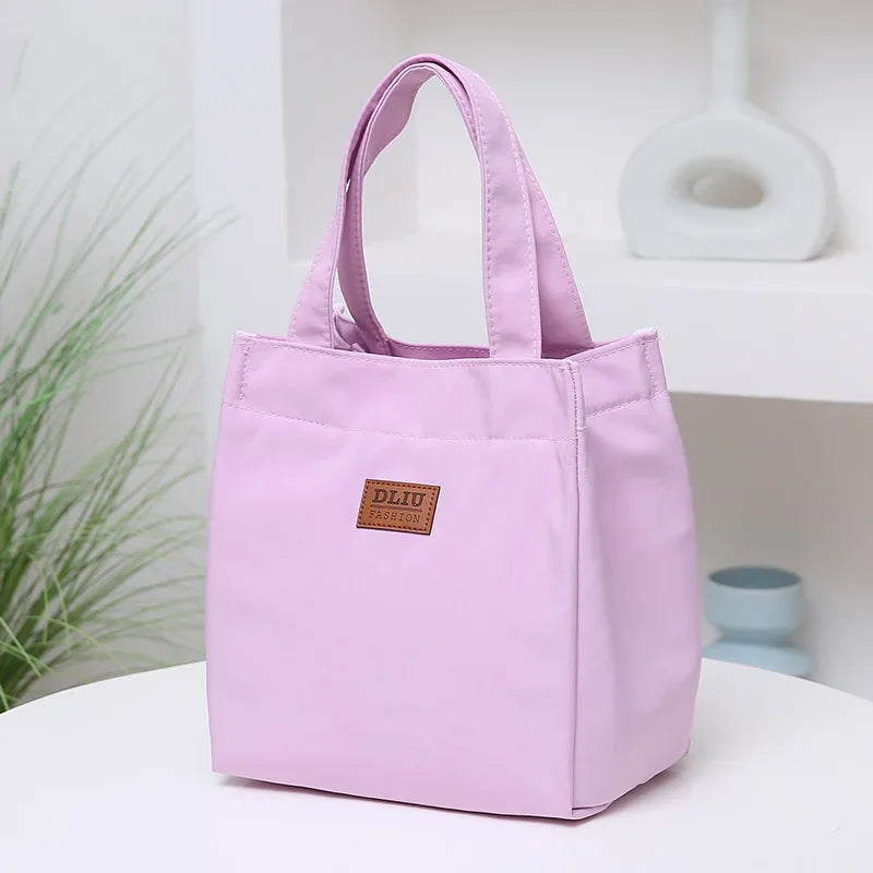 Large Capacity Insulated Lunch Bag – Aluminum Foil Thermal Tote