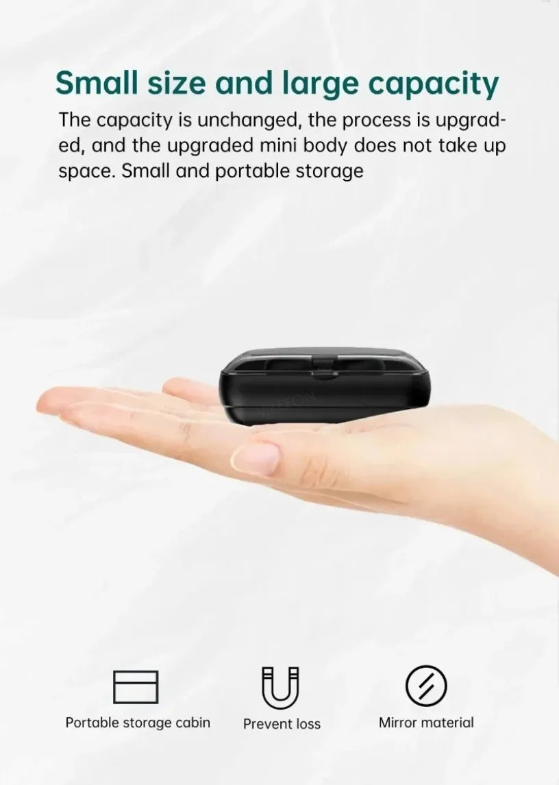 M19 Bluetooth Wireless Headset 5.3 Bluetooth Earphones IPX5 Waterproof Headsets with Mic HiFi Stereo Music Earbuds for All Phone