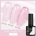 AWStorG 15ML Nail Tips Glue Gel For Falses Nail Tips Fast Extension 3 IN 1 Function Nails Art Transparent Gel Polish Soak Off UV