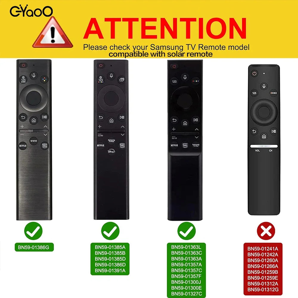 BN59-01385 BN59-01386 TM2280E Silicone Cover For Smart TV Solar Cell Remote Control
