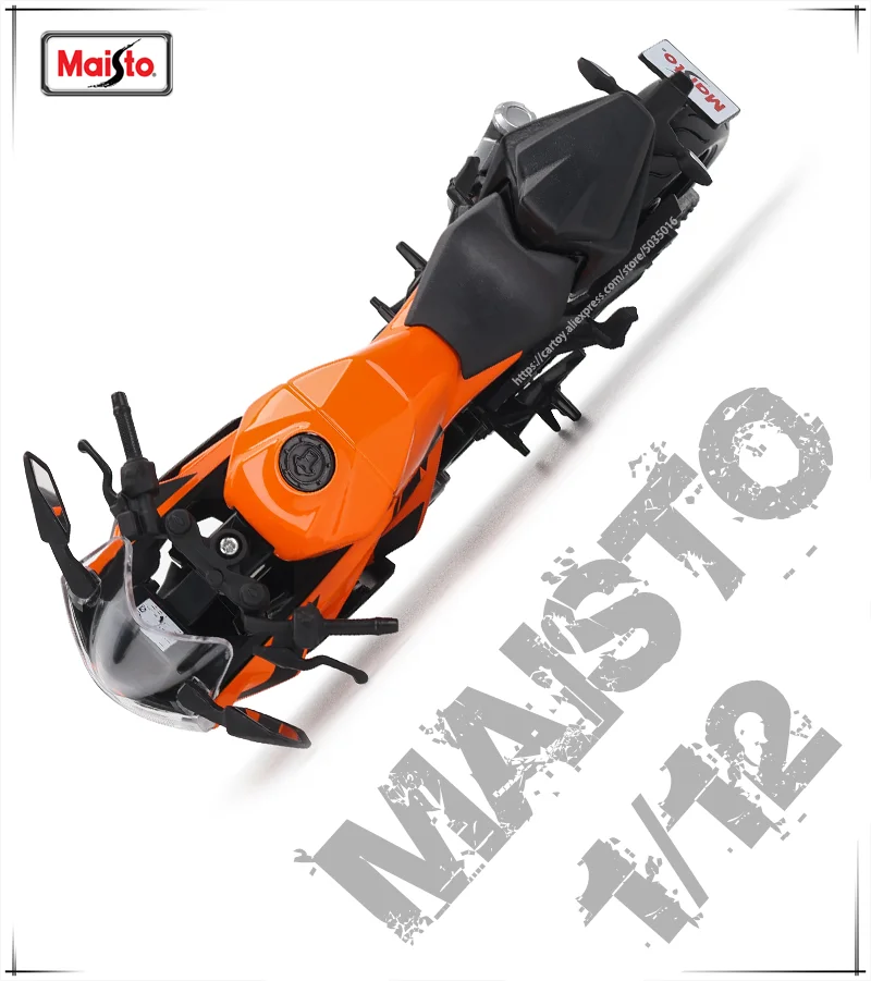 Maisto 1:12 KTM RC 390 simulation alloy motocross authorized motorcycle model toy car Collecting gifts