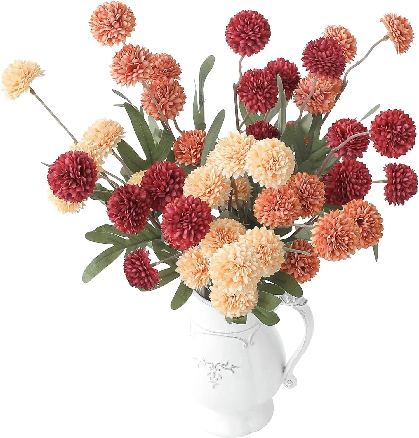 1Pcs Artificial Flowers Bouquet 51CM Hydrangea Fake Flowers for Home Decor Gardern Wedding Decoration Valentine's Day Ornament