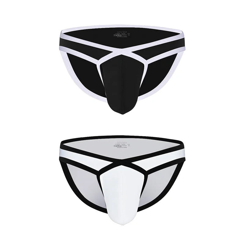 Men Modal 3D Pouch Briefs Athletic Sports Male Breathable Skin-friendly Soft Underwear High Stretch Underpants for Daily Wear
