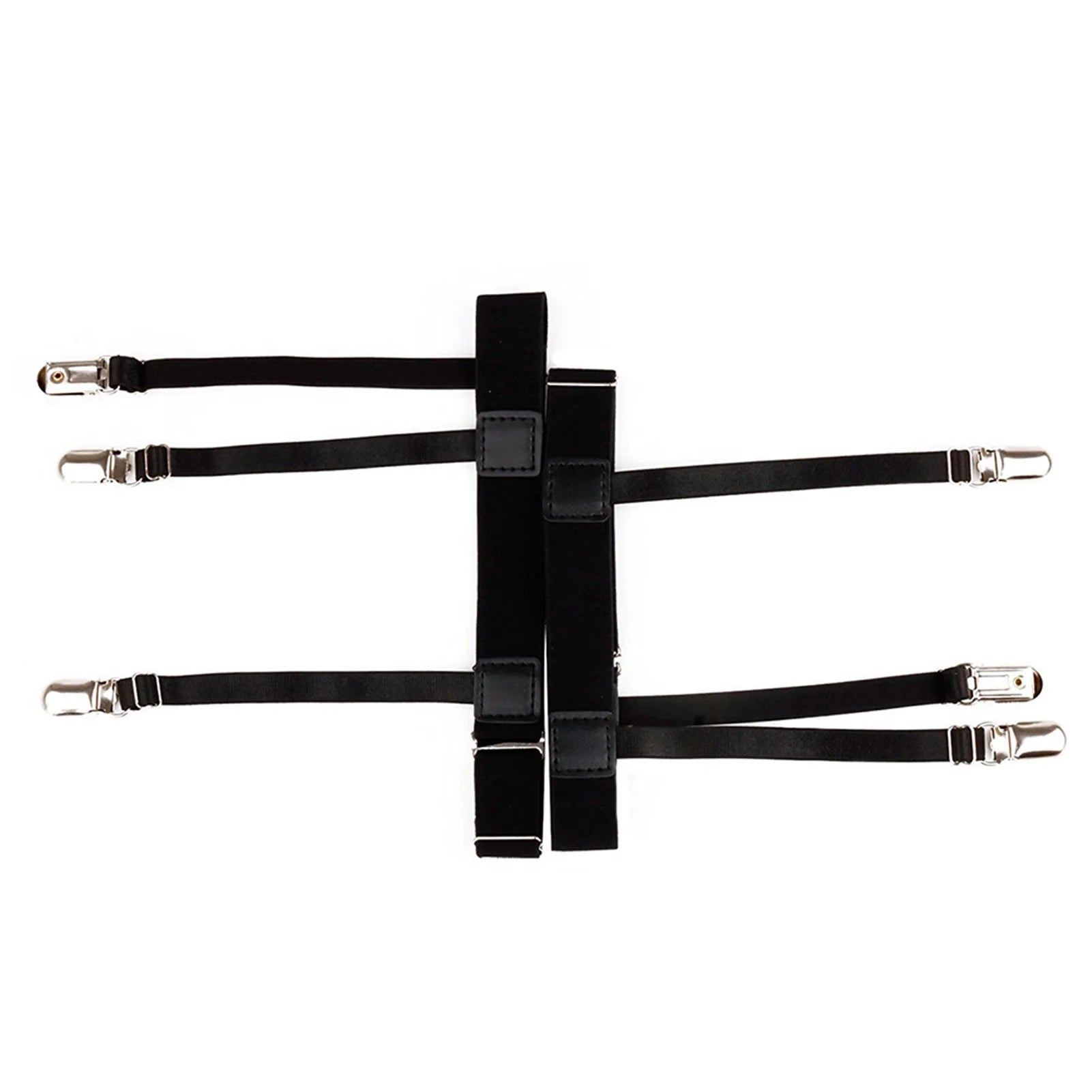 Shirt Stays Clips n Women Comfort Hidden Suspender Belt Shirt Lock Straps n Police and Military