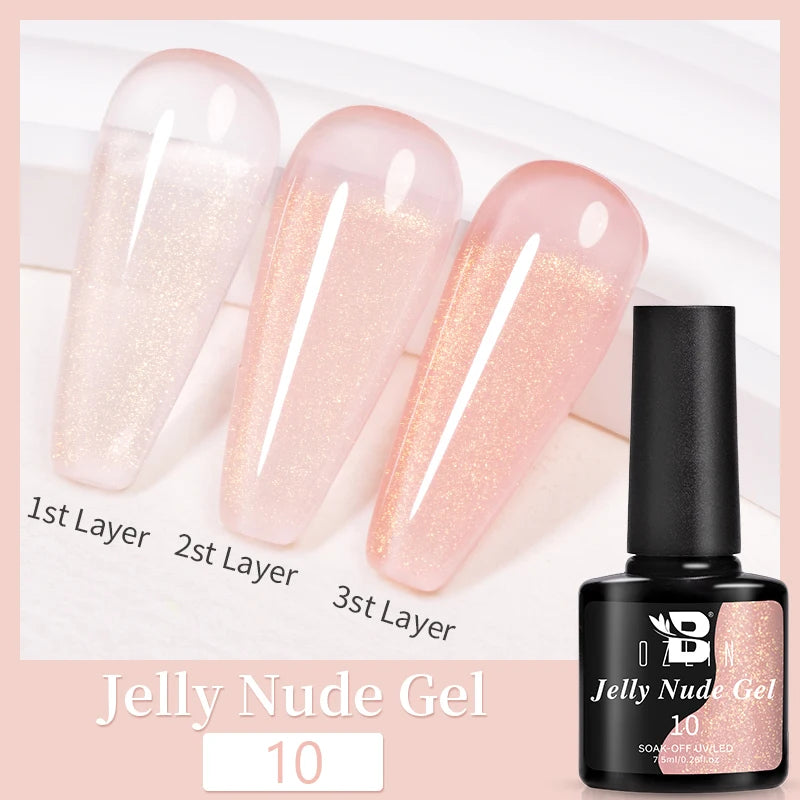 AWStorG 15ML Nail Tips Glue Gel For Falses Nail Tips Fast Extension 3 IN 1 Function Nails Art Transparent Gel Polish Soak Off UV