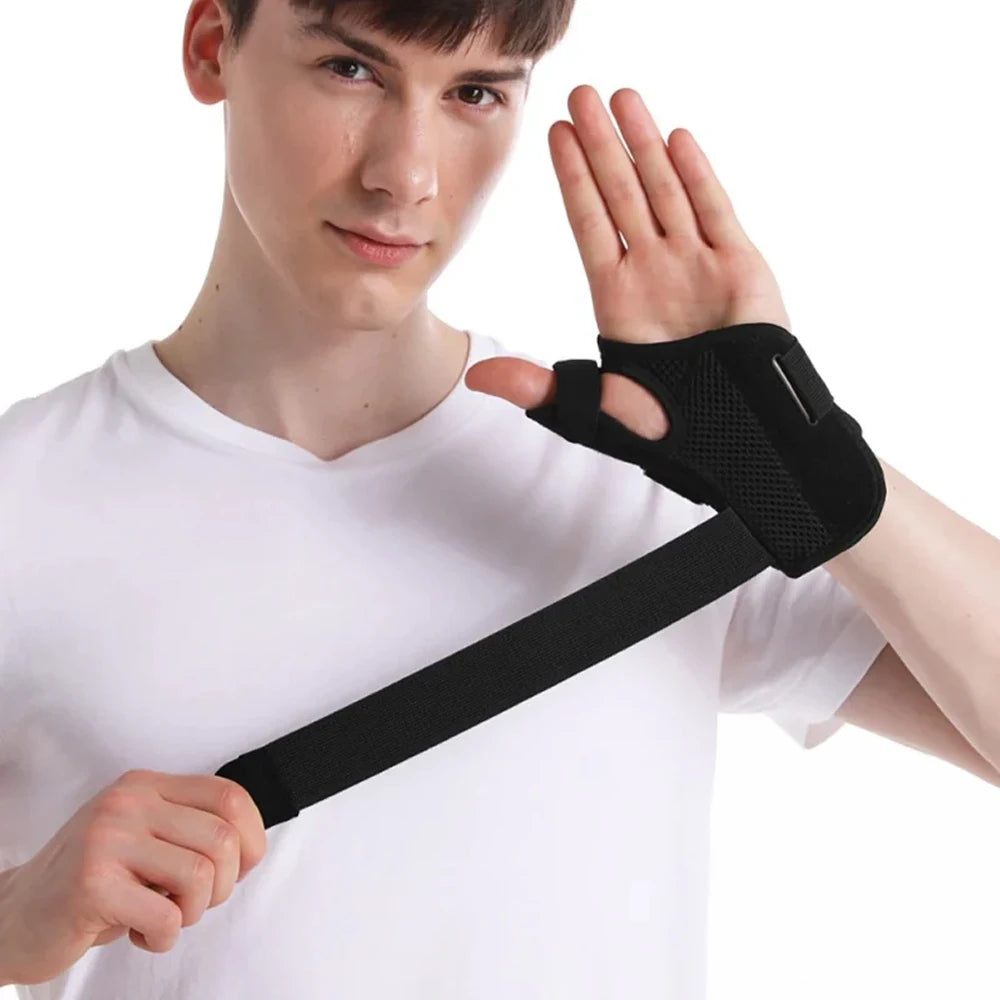 1Pcs Reversible Thumb&Wrist Stabilizer Splint for BlackBerry Thumb,Trigger Finger, Pain Relief, Arthritis,Tendonitis, Sprained