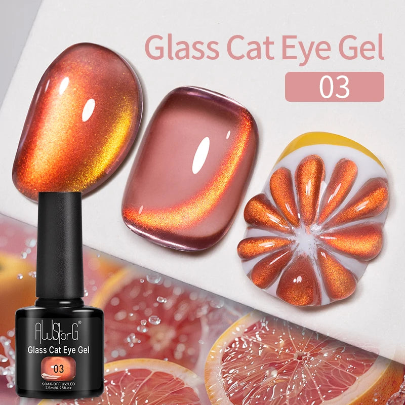 AWStorG 15ML Nail Tips Glue Gel For Falses Nail Tips Fast Extension 3 IN 1 Function Nails Art Transparent Gel Polish Soak Off UV