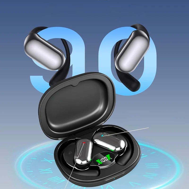 UYUXIO Real Time AI Language Translation Earbuds OWS Translator Headphone with 144 Languages Earphone Ear Buds for Business